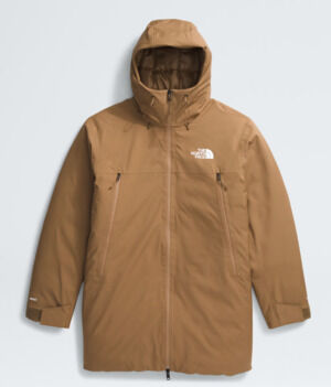 NWT The North Face Men's Mountain Range Down Parka Jacket Utility Brown XL $400